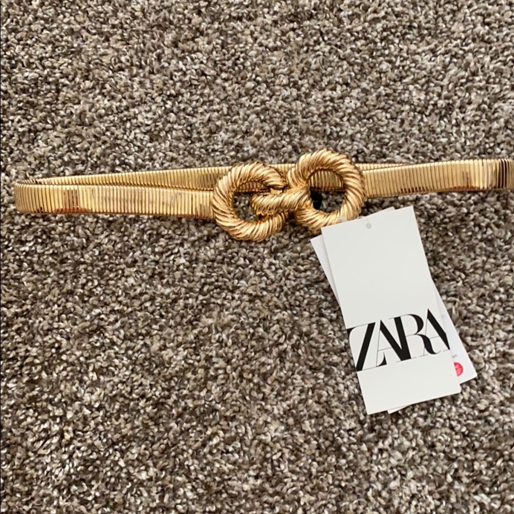 Gold Zara belt